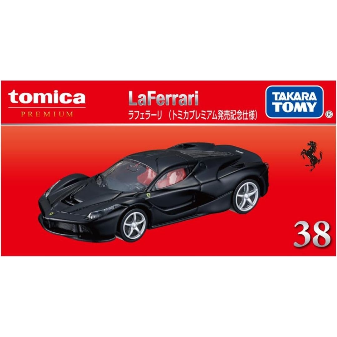 Takara Tomy Tomica Premium 38 LaFerrari black Skala 1/62 Koleksi Eksklusif