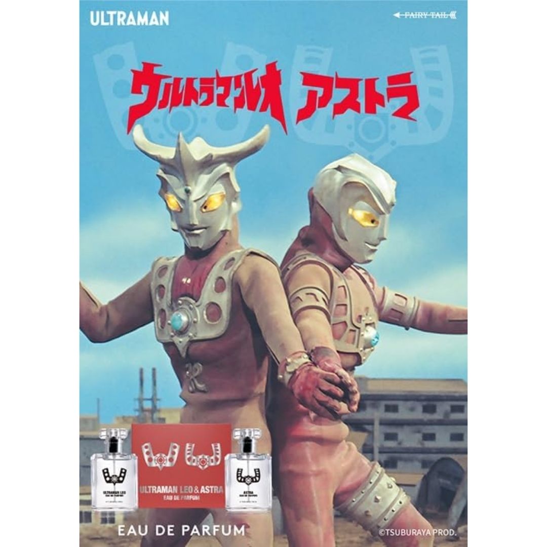 FAIRYTAIL PARFUM Ultraman Leo + Astra Eau De Parfum 50ml - Duo Parfum Aroma Heroik Ultraman Leo & Astra