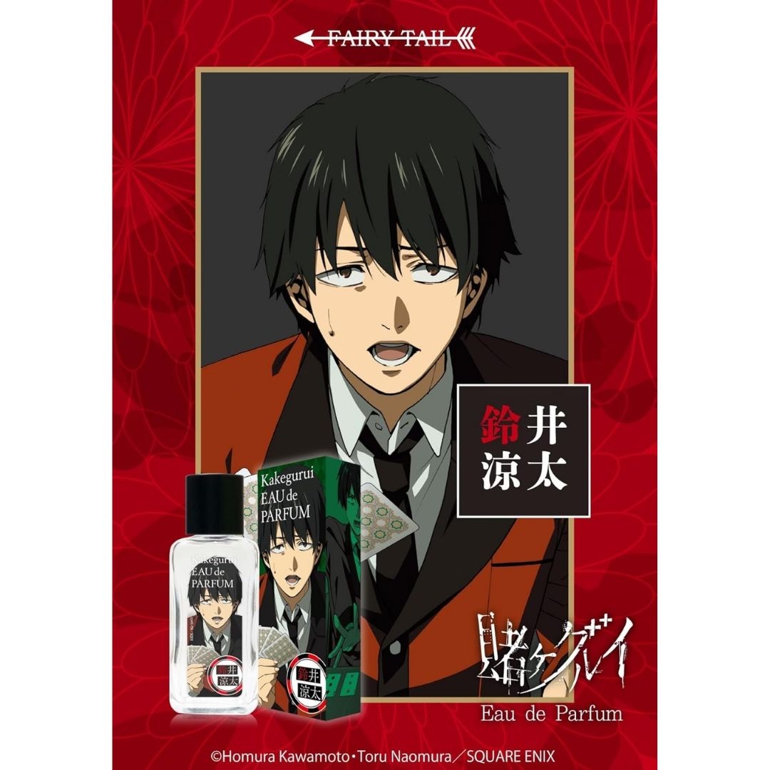 FAIRYTAIL PARFUM Kakegurui - Ryota Suzui Eau De Parfum 50ml - Parfum Aroma Lembut Ryota Suzui