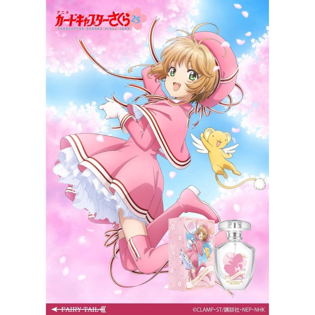 FAIRYTAIL PARFUM Cardcaptor Sakura Eau De Parfum 50ml - Parfum Aroma Sakura yang Lembut