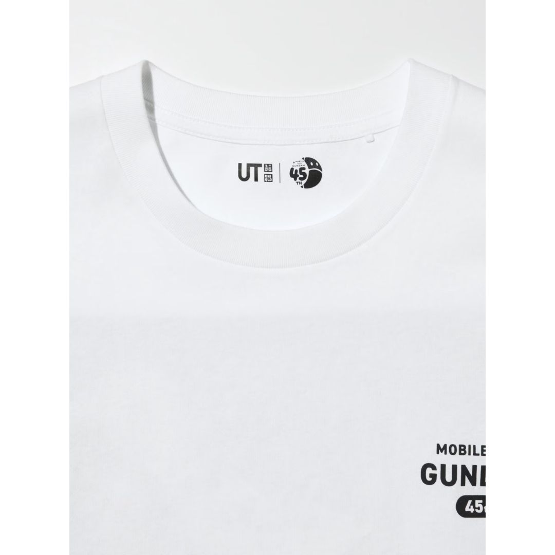 Uniqlo Gundam 45th Anniversary UT Relaxed Fit T-shirt 2 - Kaos Pria Katun Putih All Mobile Suits Uniqlo Gundam 45th Anniversary UT Relaxed Fit T-shirt 2 - Kaos Pria Katun Putih All Mobile Suits