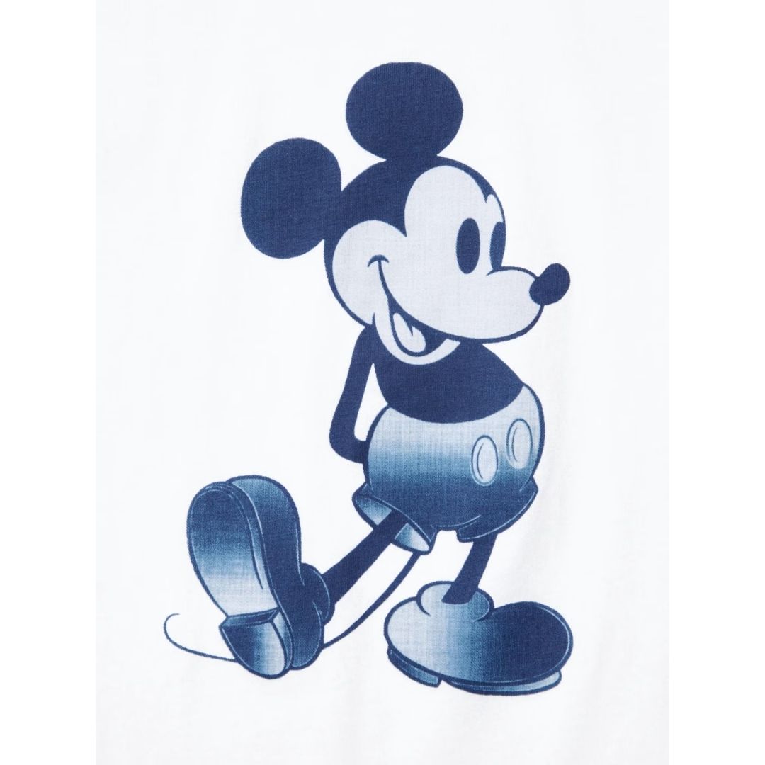 Uniqlo Disney in Blue UT for Kids T-shirt - Kaos Anak Katun Motif Mickey Mouse Putih Uniqlo Disney in Blue UT for Kids T-shirt - Kaos Anak Katun Motif Mickey Mouse Putih