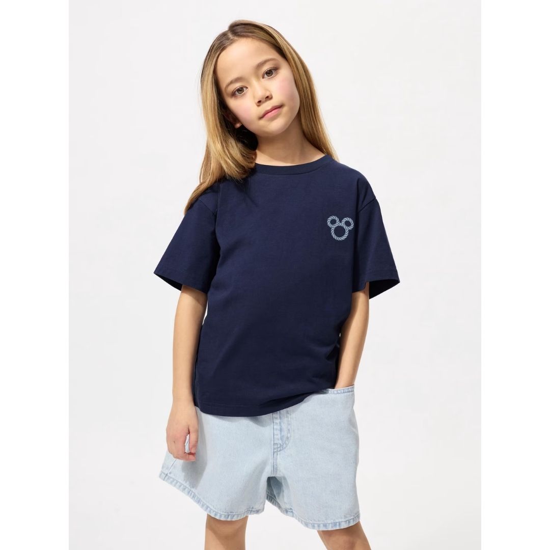 Uniqlo Disney in Blue UT for Kids T-shirt 68 Blue- Kaos Anak Katun Motif Mickey Mouse Uniqlo Disney in Blue UT for Kids T-shirt 68 Blue- Kaos Anak Katun Motif Mickey Mouse