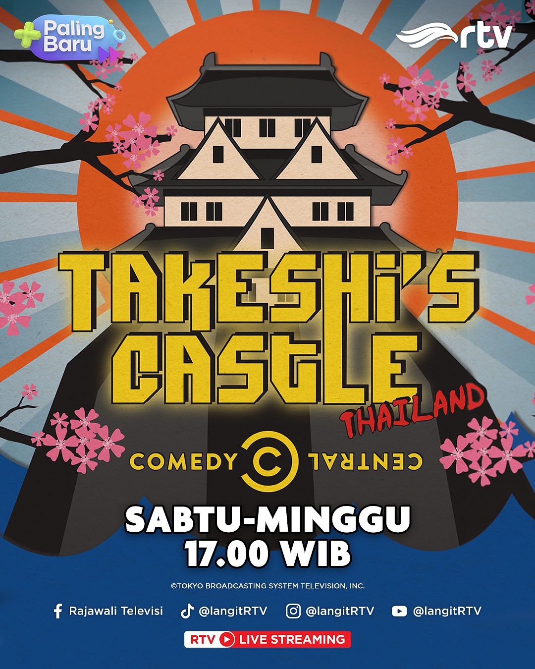 BLOG-Takeshi's Castle tayang di RTV