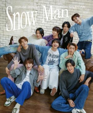 Snow Man Official Calendar 2025.04-2026.03