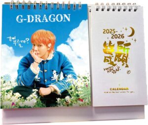 [SDCADQ] For G-DRAGON Peripheral Calendar, Photo Book, January - December 2025