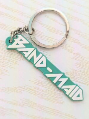 BAND-MAID Green Rubber Key Chain 2025