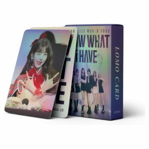 IVE LOMO Cards 54pcs - I'VE MINE Goods 2024 Season's Greeting Trading Card Set Koleksi Foto IVE