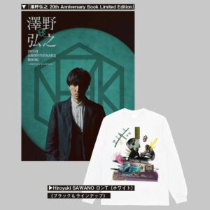Hiroyuki Sawano 20th Anniversary Book + Long Tshirt Edisi Terbatas PO-25