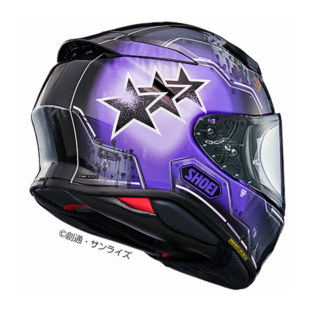 SHOEI Z-8 MS-06R-1A High Mobility Zaku II Helmet - Helm Motor Full Face Edisi Spesial Gundam SHOEI Z-8 MS-06R-1A High Mobility Zaku II Helmet - Helm Motor Full Face Edisi Spesial Gundam