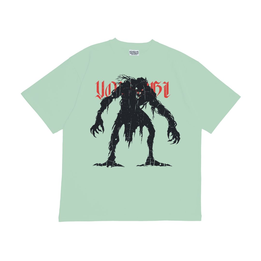 YOASOBI ASIA TOUR Limited Edition Monster Tee - Kaos Konser Hijau Eksklusif