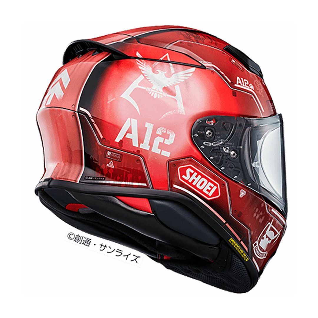 SHOEI Z-8 MS-06S Char's Zaku II Helmet - Helm Motor Full Face Edisi Spesial Gundam SHOEI Z-8 MS-06S Char's Zaku II Helmet - Helm Motor Full Face Edisi Spesial Gundam