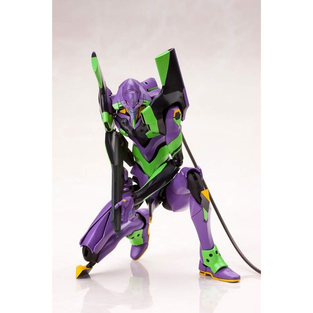 Kotobukiya Evangelion Unit-01 dengan Lance of Cassius - Model Kit Plastik Skala 1/400, Tinggi 190mm Kotobukiya Evangelion Unit-01 dengan Lance of Cassius - Model Kit Plastik Skala 1/400, Tinggi 190mm