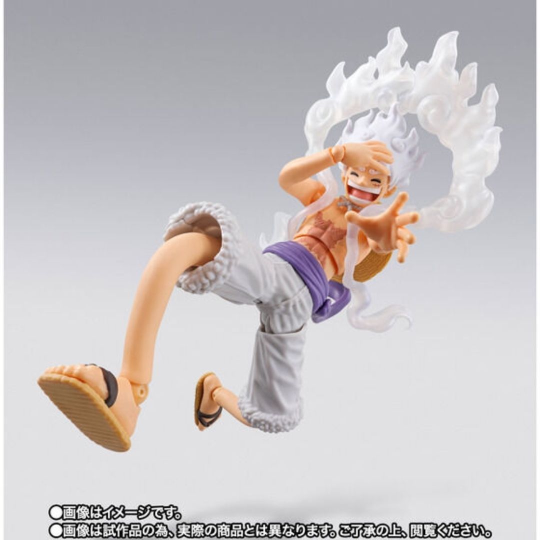 S.H.Figuarts MONKEY.D.LUFFY - Gear 5: Eggheads of the Future Island - Figure Aksi Luffy Gear 5 S.H.Figuarts MONKEY.D.LUFFY - Gear 5: Eggheads of the Future Island - Figure Aksi Luffy Gear 5