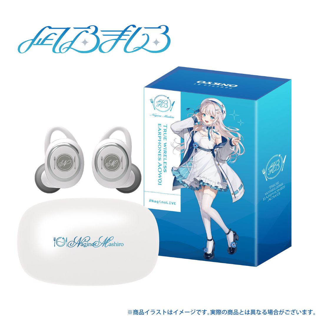 TWS ONKYO X Nagino Mashiro ANIMA AOW01 - Earphone Nirkabel Kolaborasi Spesial Karakter Nagino Mashiro