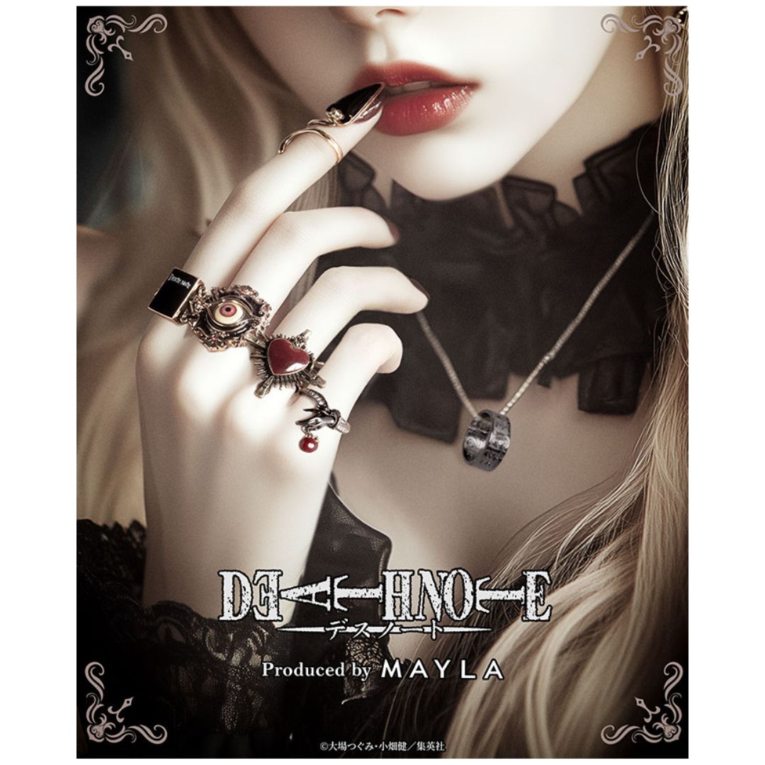 Set Cincin DEATH NOTE x MAYLA CLASSIC - ICONIQUE STORY RING OBJECT - Koleksi Cincin Ikonik Kisah Death Note Set Cincin DEATH NOTE x MAYLA CLASSIC - ICONIQUE STORY RING OBJECT - Koleksi Cincin Ikonik Kisah Death Note