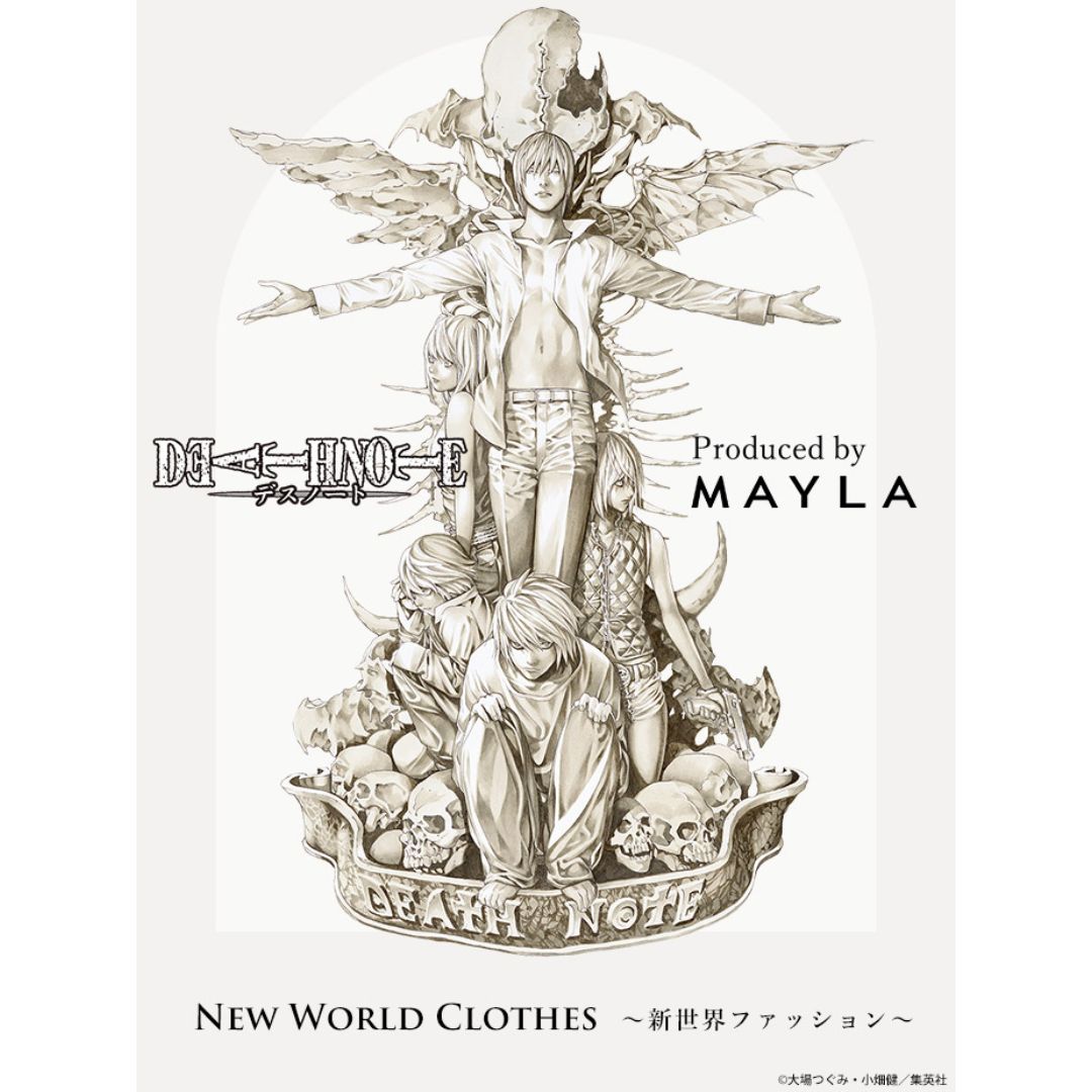 Set Cincin DEATH NOTE x MAYLA CLASSIC - ICONIQUE STORY RING OBJECT - Koleksi Cincin Ikonik Kisah Death Note