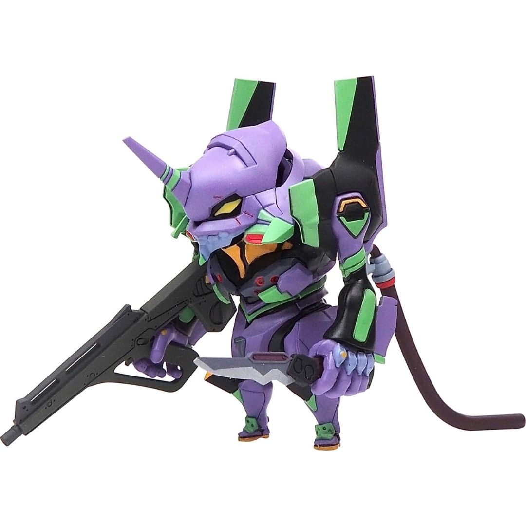 Eva Unit 01 Cavico Choipla Series Neon Genesis Evangelion Model Plastik PO-25 Eva Unit 01 Cavico Choipla Series Neon Genesis Evangelion Model Plastik PO-25
