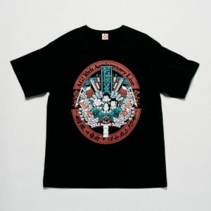 10th Anniversary Atarashii Gakkou! Rake T-Shirt (Black / White)