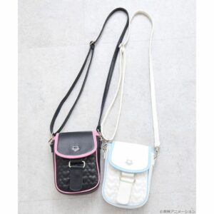 Tas Bahu Mini Futari wa Pretty Cure (BLACK/WHITE) - earth music&ecology Japan Label