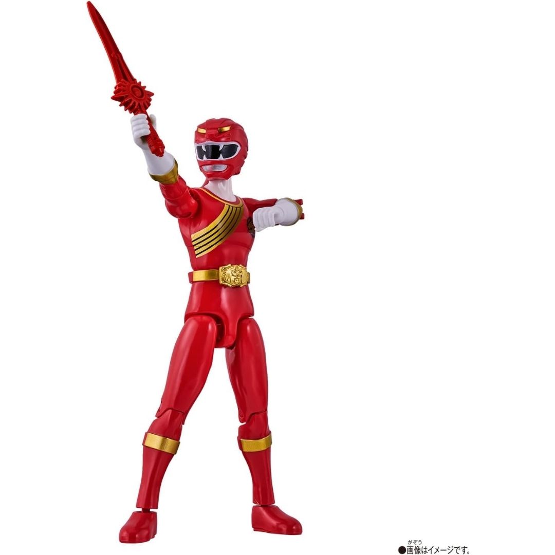 Bandai Action Hero Gao Red Hyakujuu Sentai Gaoranger - Figure Aksi Gao Red Bandai Action Hero Gao Red Hyakujuu Sentai Gaoranger - Figure Aksi Gao Red