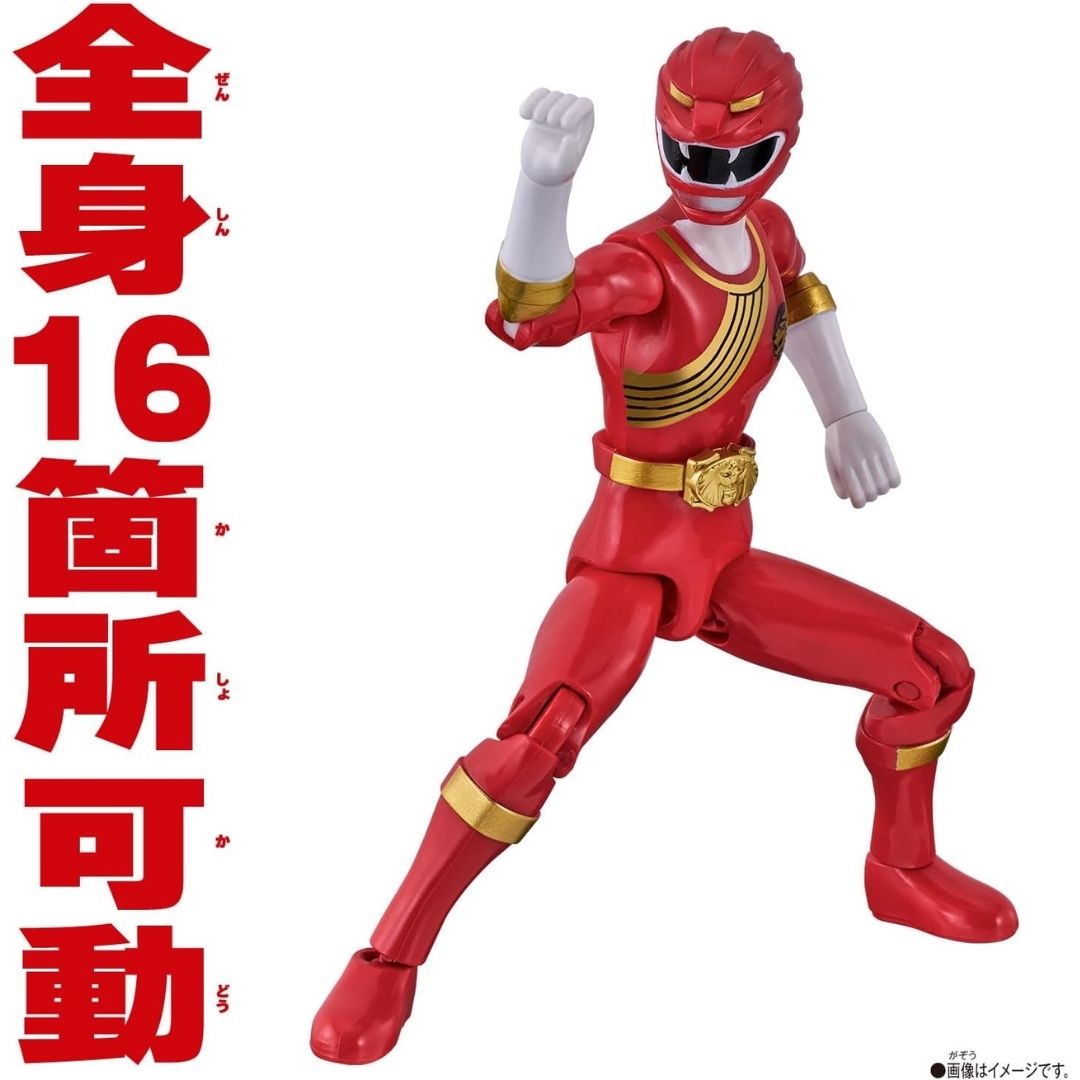 Bandai Action Hero Gao Red Hyakujuu Sentai Gaoranger - Figure Aksi Gao Red Bandai Action Hero Gao Red Hyakujuu Sentai Gaoranger - Figure Aksi Gao Red