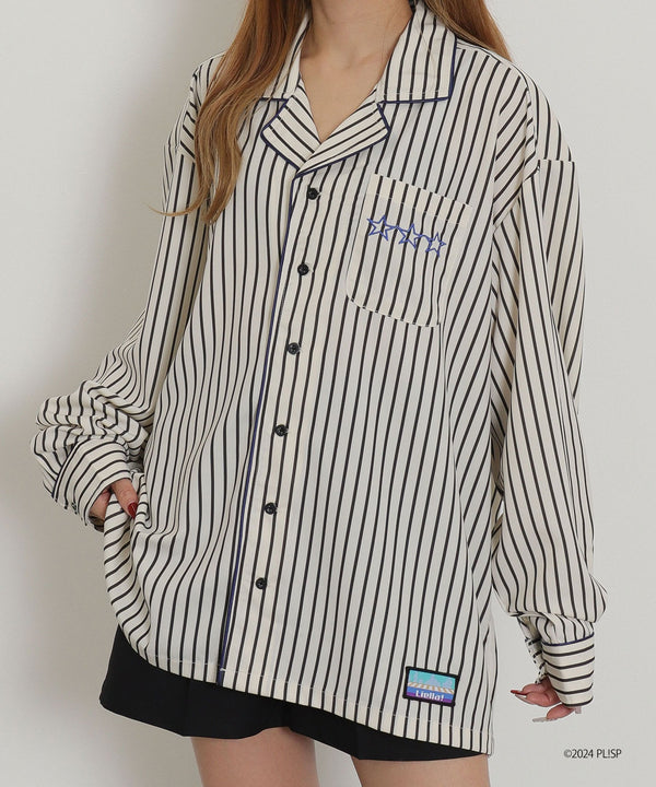 Love Live! Superstar!! Collaboration open collar shirt Love Live! Superstar!! Collaboration open collar shirt