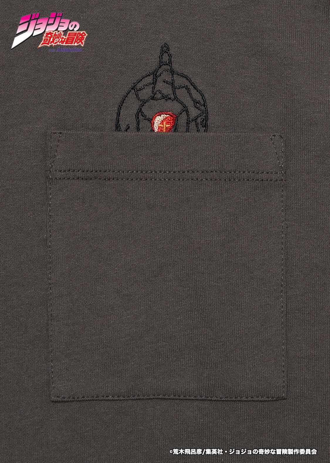 Graniph JoJo's Bizarre Adventure - Mural Face Big Silhouette T-shirt Body 100% cotton Graniph JoJo's Bizarre Adventure - Mural Face Big Silhouette T-shirt Body 100% cotton