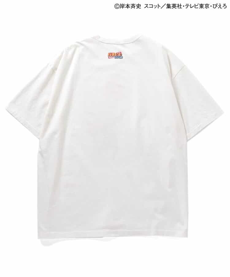 FOKIDS x NARUTO Shippuden Graphic T-shirt B White (Adult) 100% cotton FOKIDS x NARUTO Shippuden Graphic T-shirt B White (Adult) 100% cotton