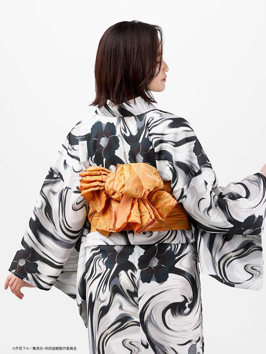 Jujutsu Kaisen "Geto Suguru (Kaitama/Tamaori)" Women's Yukata + Heko Obi Set (RD-JP25) Jujutsu Kaisen "Geto Suguru (Kaitama/Tamaori)" Women's Yukata + Heko Obi Set (RD-JP25)