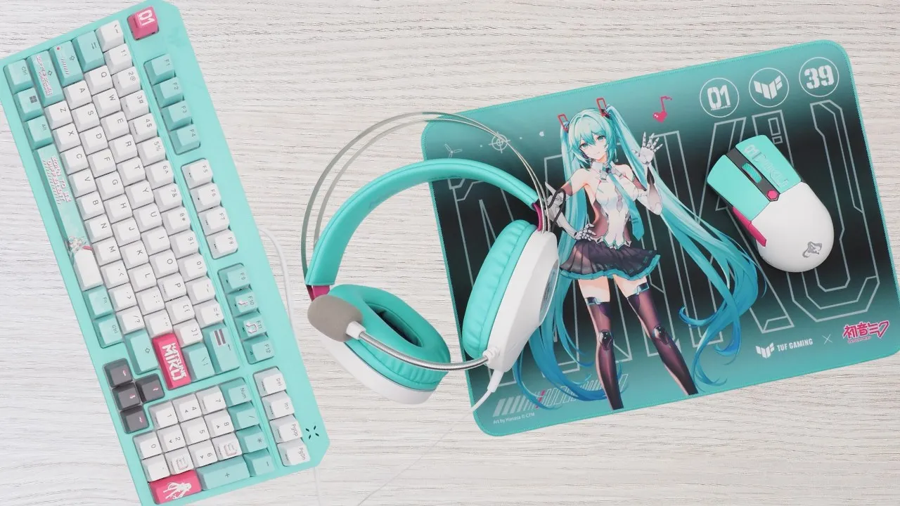 BLOG-ASUS Resmi Rilis Periferal Gaming Hatsune Miku