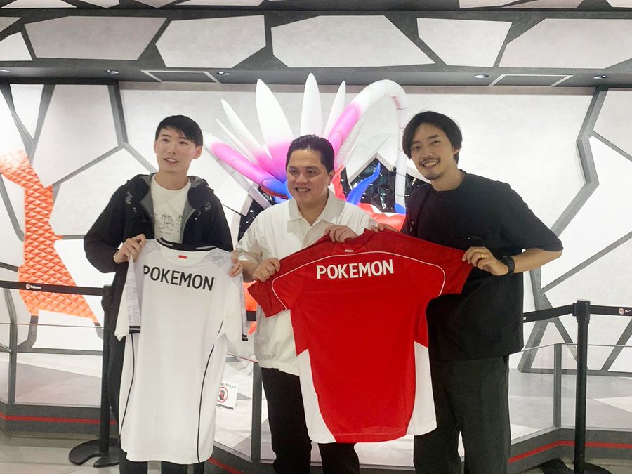 BLOG-Gaet The Pokemon Company Erick Thohir Siapkan Gebrakan Baru utk Timnas