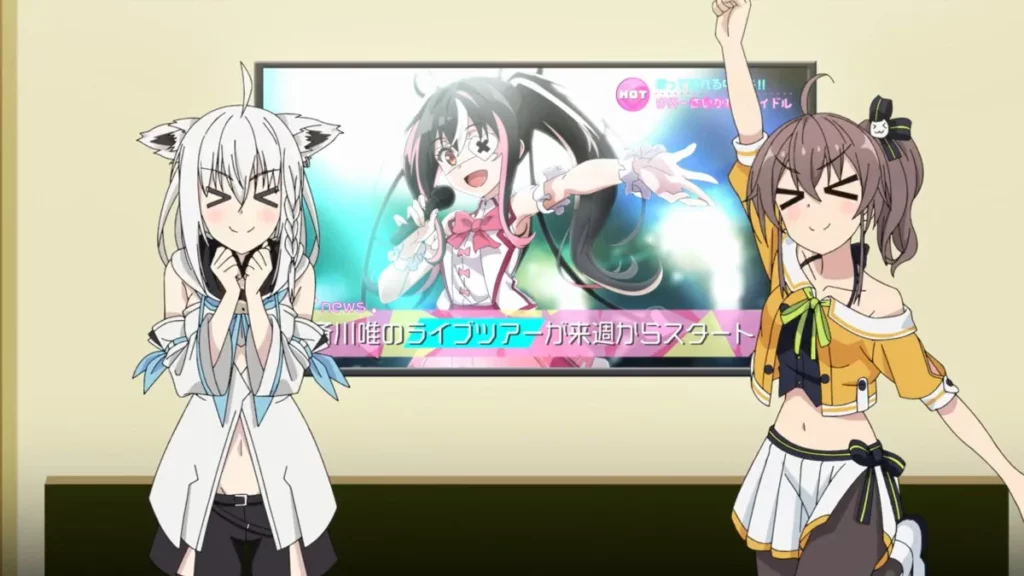 TITIP JEPANG - TITIPJEPANG - VTUBER - VTUBER CAMEO IN ANIME - VTUBER CAMEO IN GAME - VIRTUAL YOUTUBER - NATSUIRO MATSURI - SHIRAKAMI FUBUKI - THE DETECTIVE IS ALREADY DEAD - TANTEI WA MOU SHINDEIRU