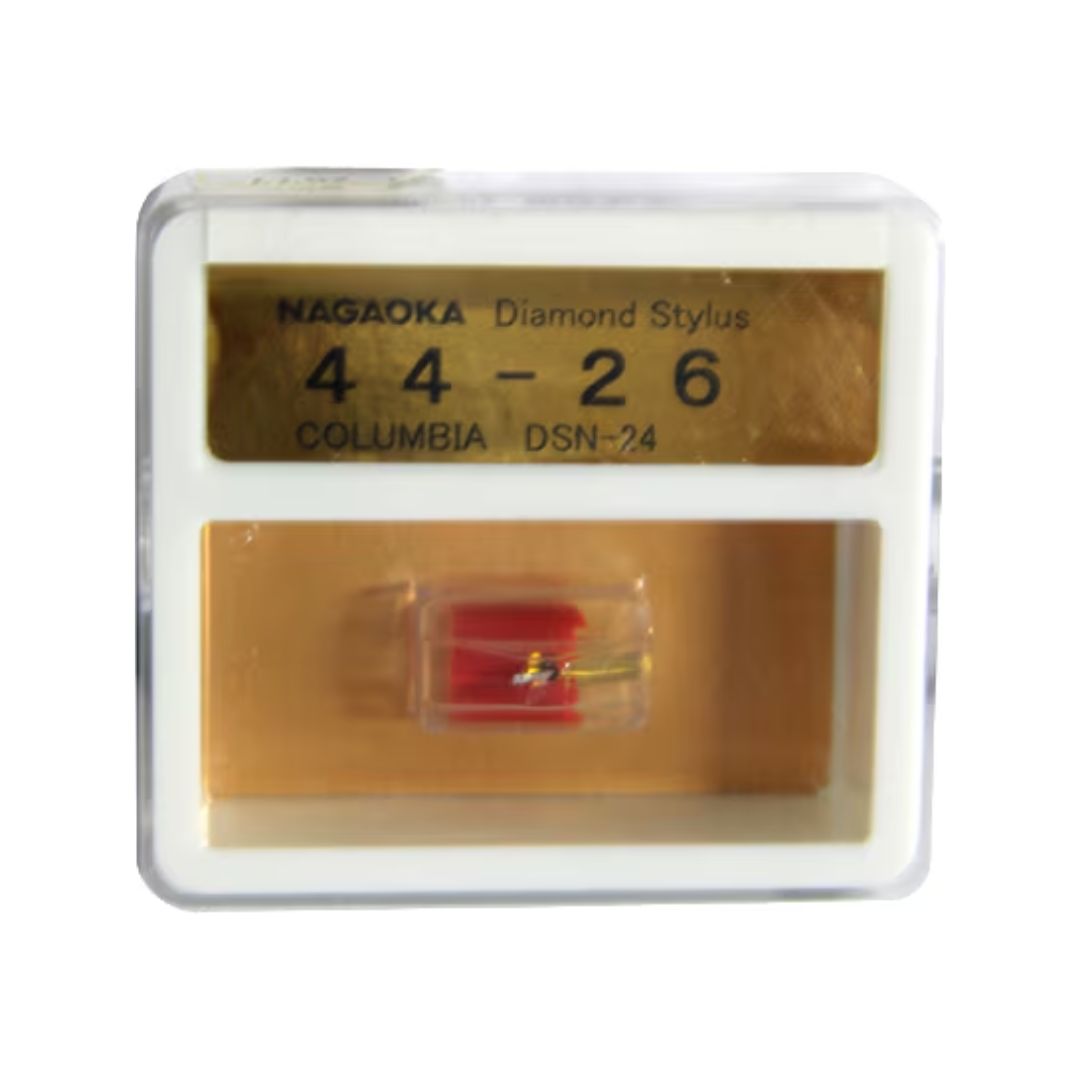 Nagaoka Diamond Stylus G44-26 - Jarum Pengganti Piringan Hitam Kualitas Premium (Kompatibel Columbia DSN-24)