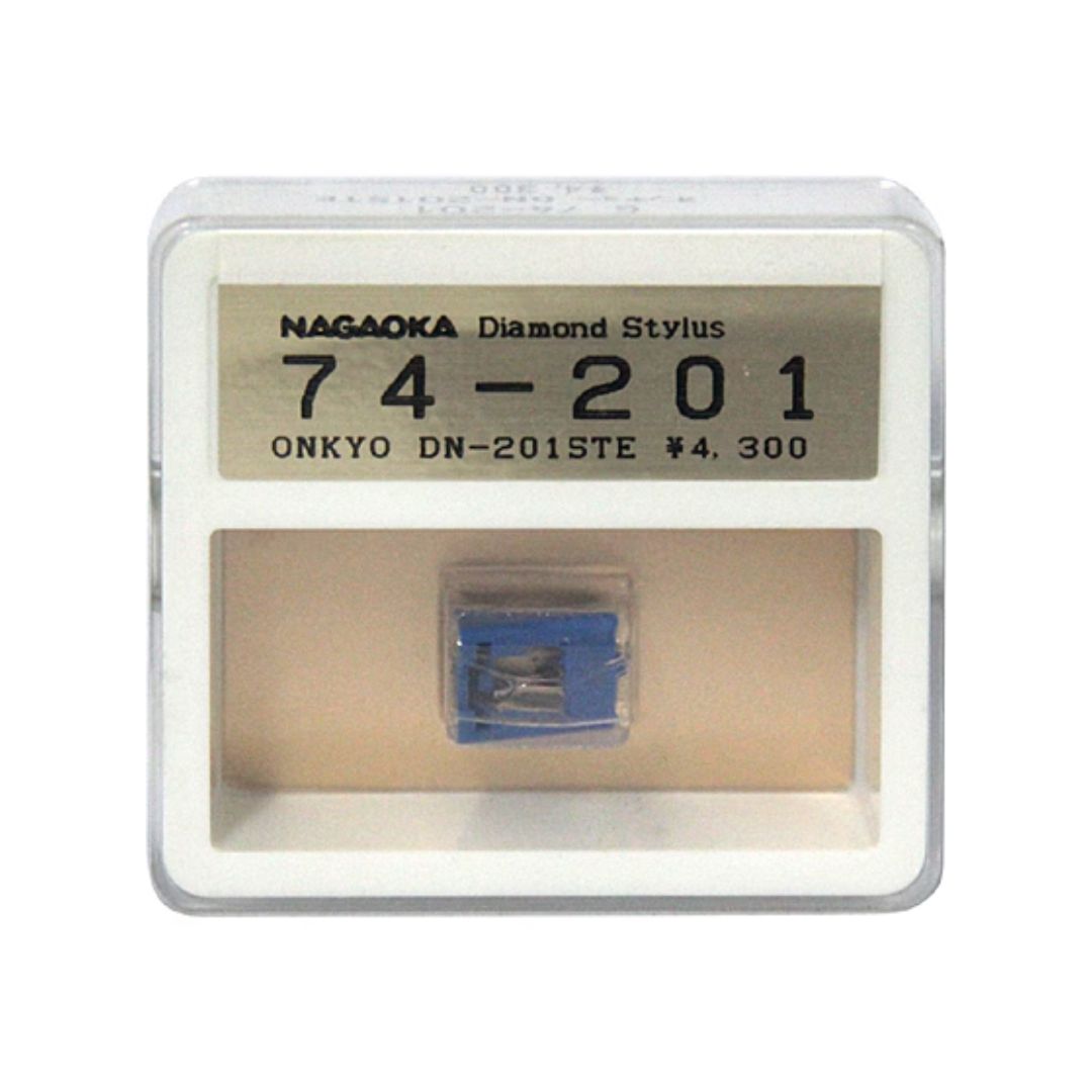 Nagaoka Diamond Stylus G74-201 - Jarum Pengganti Piringan Hitam Kualitas Tinggi (Kompatibel Onkyo DN-201STE)
