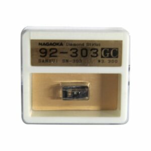Nagaoka Diamond Stylus GC92-303 - Jarum Pengganti Piringan Hitam Kualitas Premium (Kompatibel SV-S303)