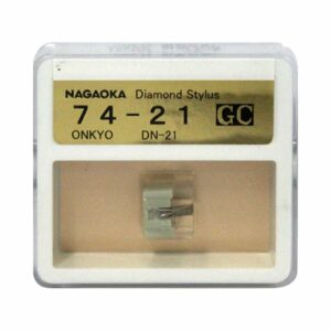 Nagaoka Diamond Stylus GC74-21 - Jarum Pengganti Piringan Hitam Kualitas Premium (Kompatibel Onkyo DN-21) Nagaoka Diamond Stylus GC74-21 - Jarum Pengganti Piringan Hitam Kualitas Premium (Kompatibel Onkyo DN-21)