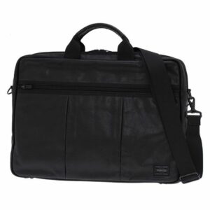 Tas PORTER ALOOF 2WAY Briefcase Kulit Calf Hitam Elegan (023-03757)