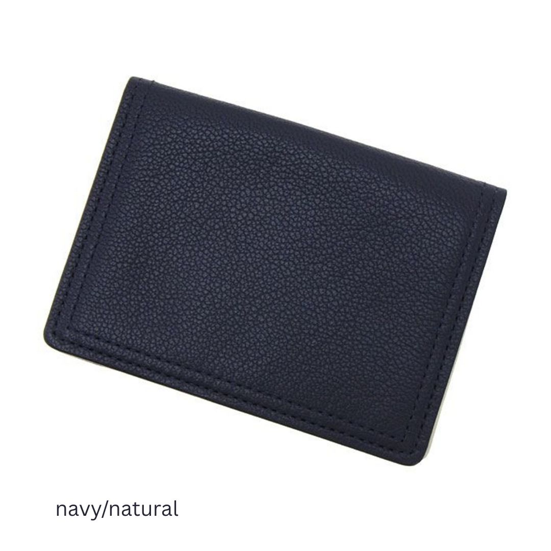 Dompet Porter DOUBLE Card Case 129-03739 Kulit Kambing Stylish & Ringan