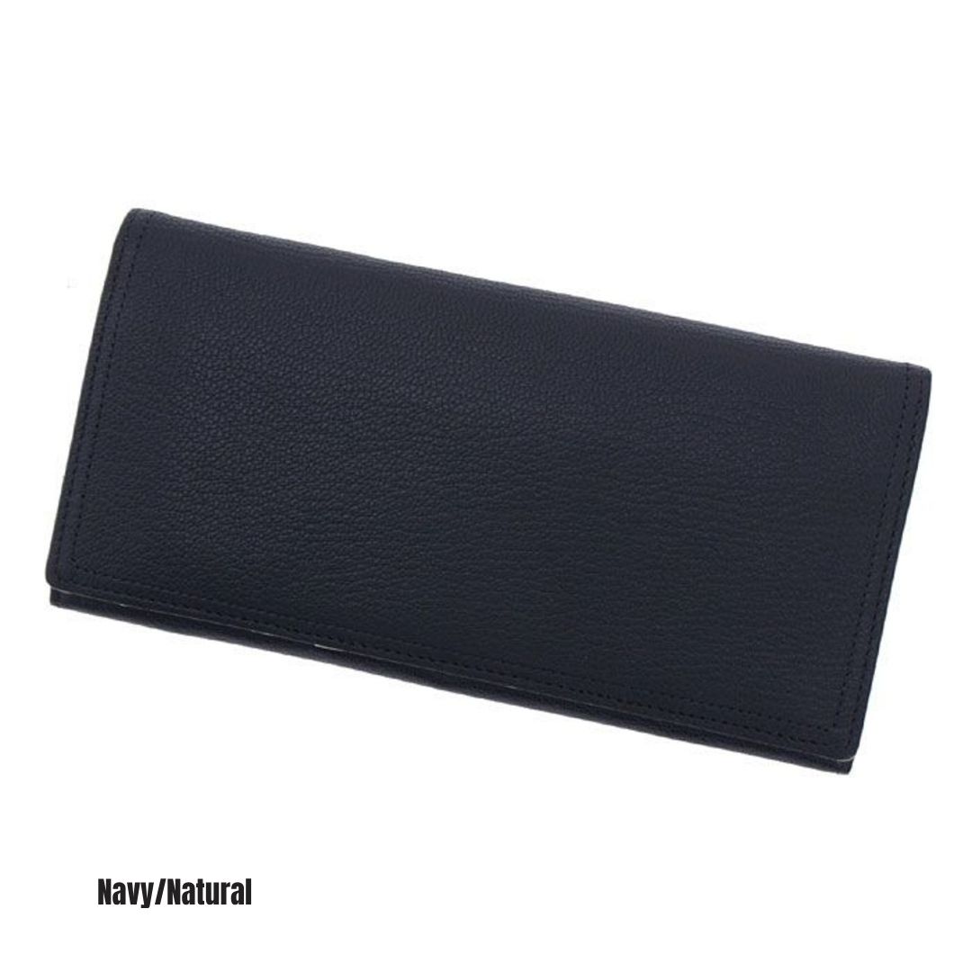 Dompet Porter DOUBLE Long Wallet 129-06010 Kulit Kambing Desain Modern