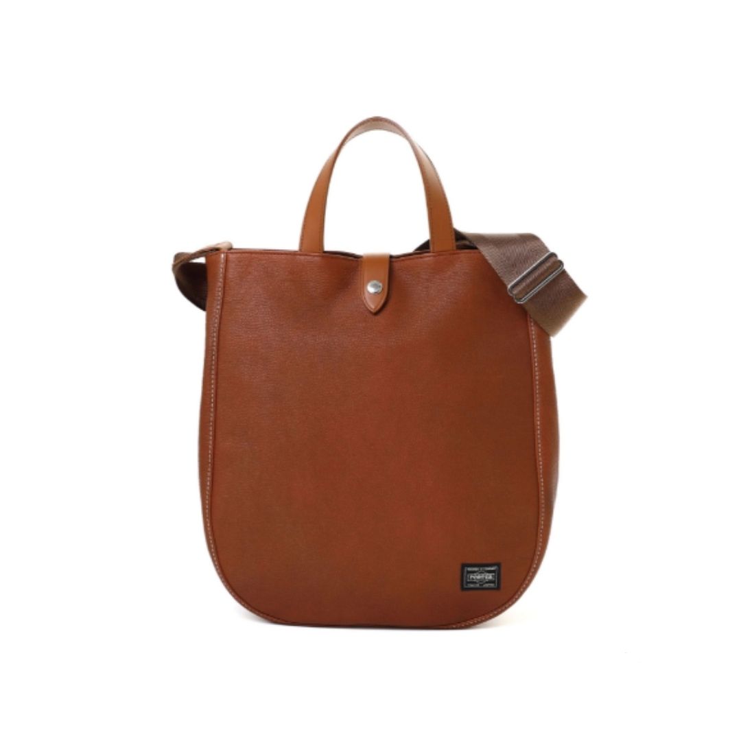 PORTER / CISCO - 2WAY TOTE BAG: Nikmati Keindahan Kulit Alami yang Berubah Seiring Waktu