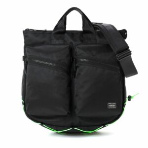 PORTER THINGS 2WAY HELMET BAG (674-17923) Black: Inovasi Material dan Desain Fungsional PORTER THINGS 2WAY HELMET BAG (674-17923) Black: Inovasi Material dan Desain Fungsional