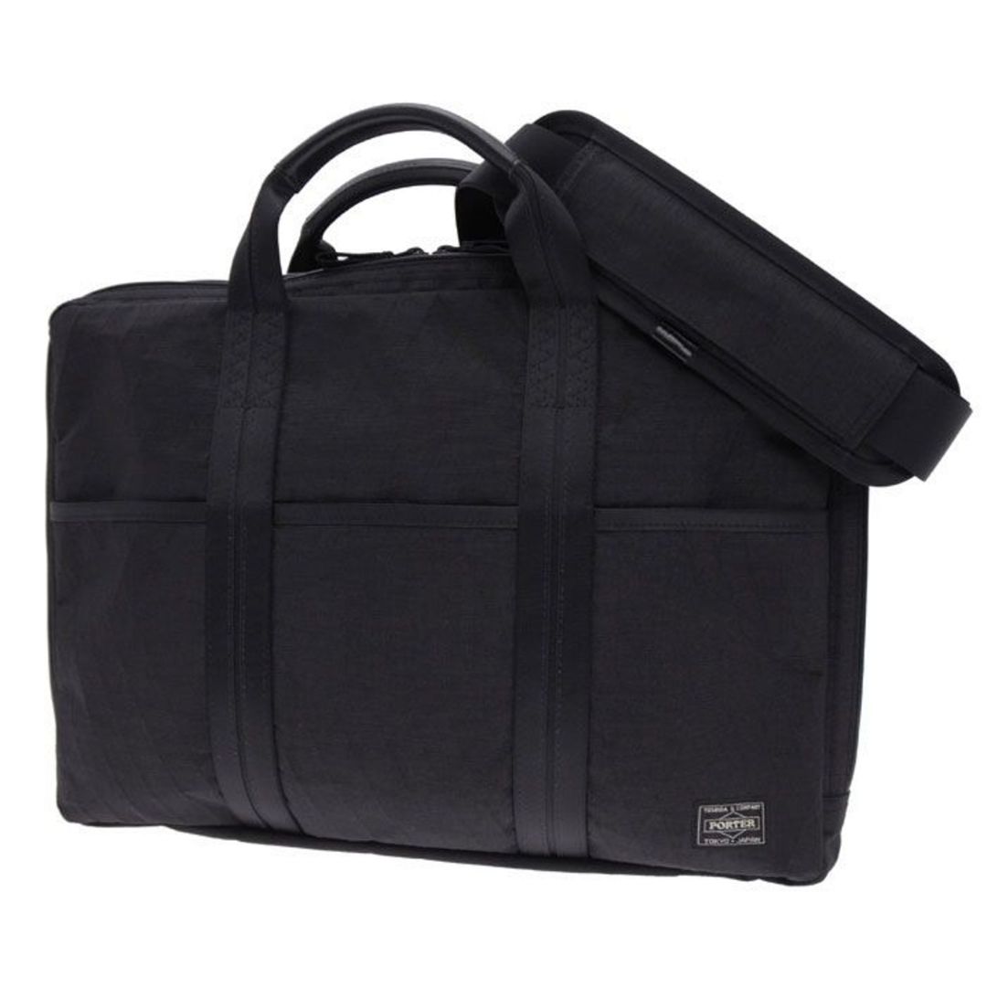 PORTER HYBRID 2WAY BRIEFCASE 737-09204 (Black): Tas Kerja Fungsional dan Tahan Air
