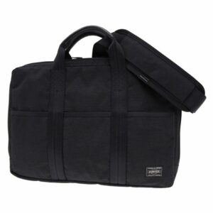 Tas PORTER HYBRID 2WAY BRIEFCASE (S) 737-09207 (Black): Tas Kerja Ramping dan Kuat