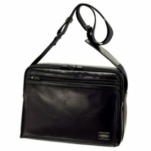 Tas PORTER AMAZE SHOULDER BAG (L) 022-03790 (Black): Tas Kulit Ringan dan Elegan