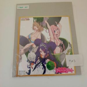 Dropout Idol Fruit Tart - Colored Paper / Shikishi (Merchandise Anime Original Jepang)