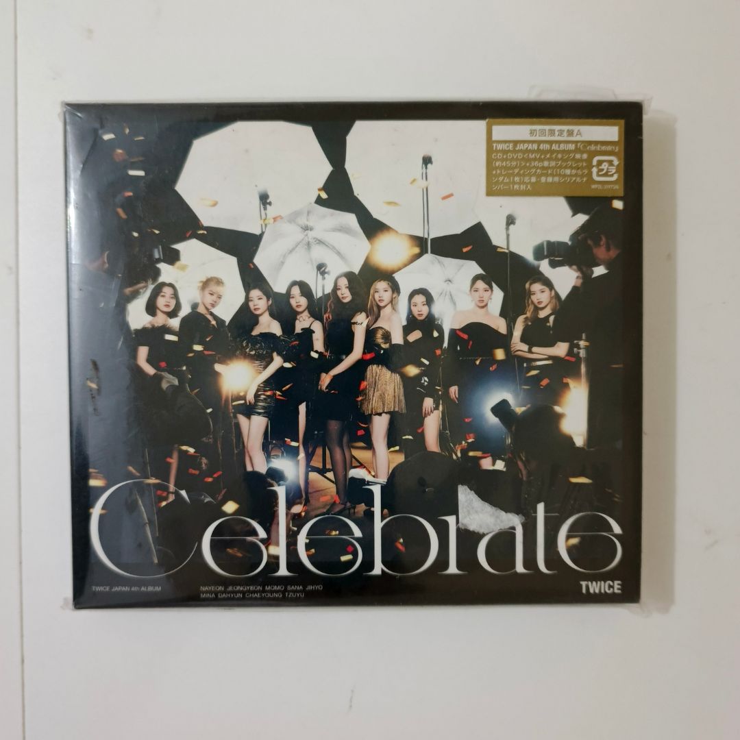 CD TWICE - Celebrate (TWICE Japan 4th Album Limited Edition A - K-Pop Original Import Jepang)