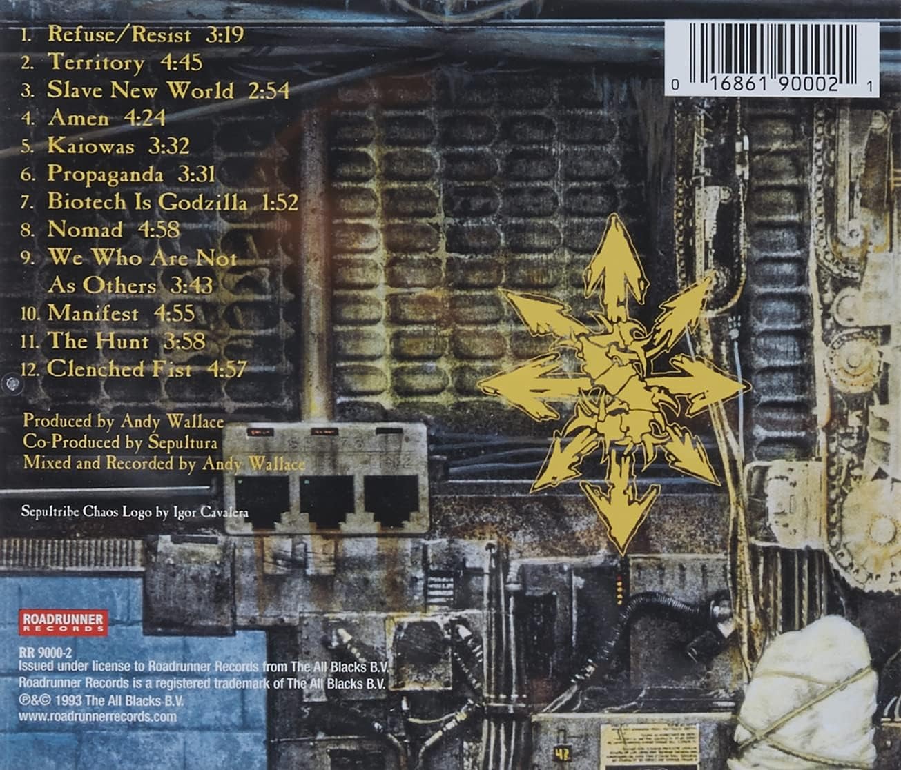 Sepultura - Chaos A.D. 2008 Sepultura - Chaos A.D. 2008