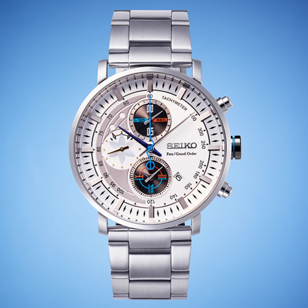 Jam Tangan SEIKO x Fate/Grand Order Saber/Barghest Model - Kolaborasi Resmi Anime (Original Import Jepang)