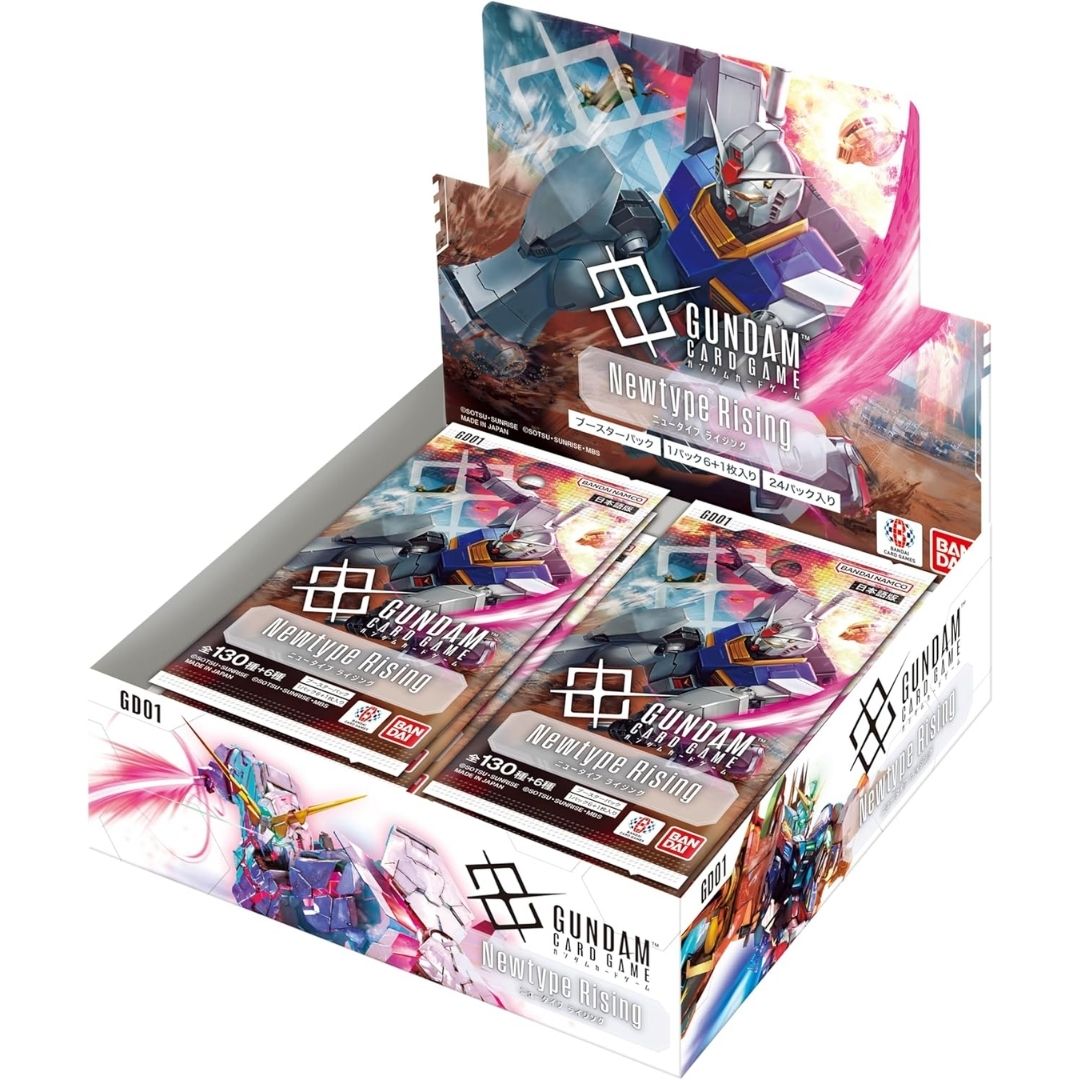BANDAI Gundam Card Game Booster Pack Newtype Rising (GD01) (BOX): Perkuat Dek Anda Mulai Juli 2025!